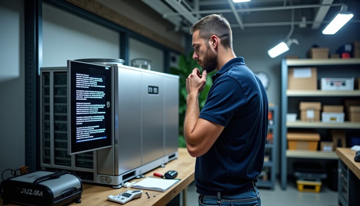 Pompe à chaleur Amzair en dysfonctionnement : guide complet pour détecter les pannes et lire les codes d'erreur Pompe à chaleur Amzair en dysfonctionnement : guide complet pour détecter les pannes et lire les codes d'erreur