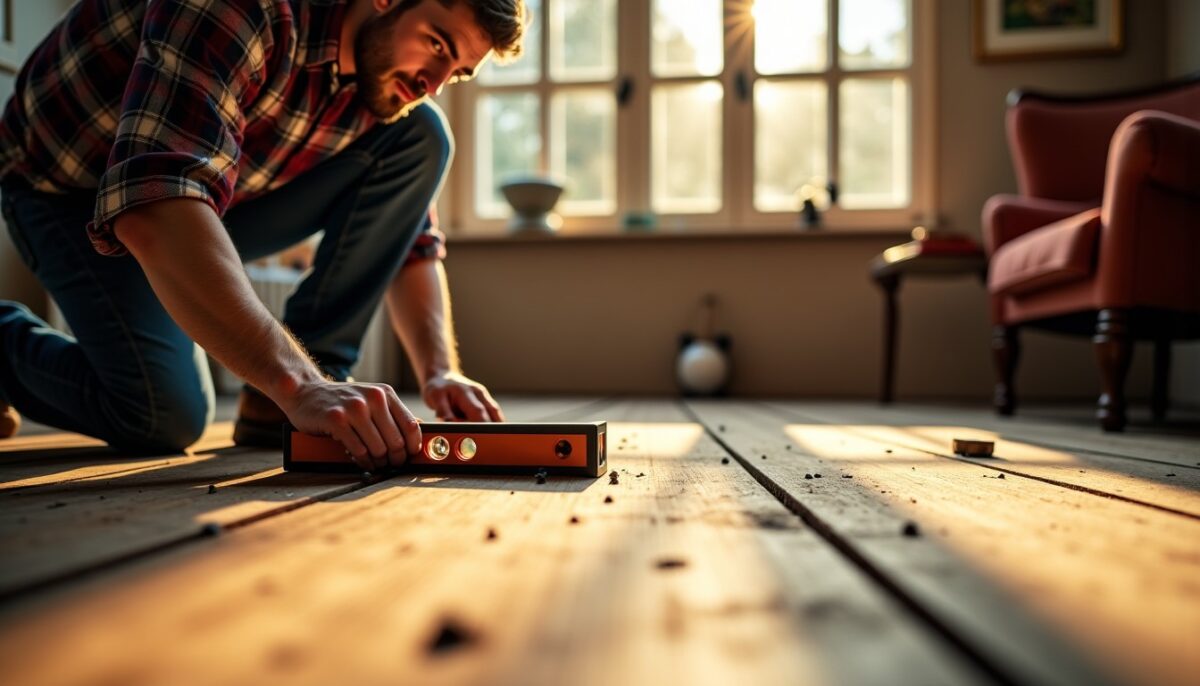 Techniques efficaces pour niveler un plancher en bois abîmé ou irrégulier Techniques efficaces pour niveler un plancher en bois abîmé ou irrégulier