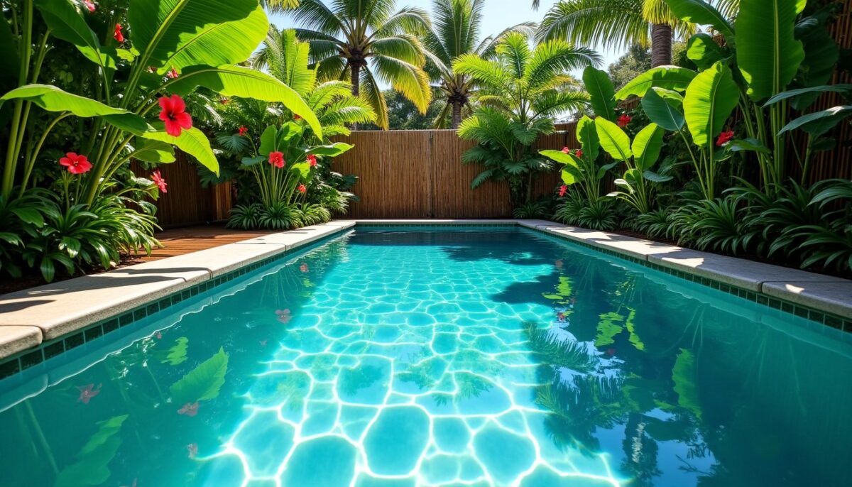 Comment métamorphoser votre jardin en oasis tropicale grâce à la piscine lagon : Guide complet