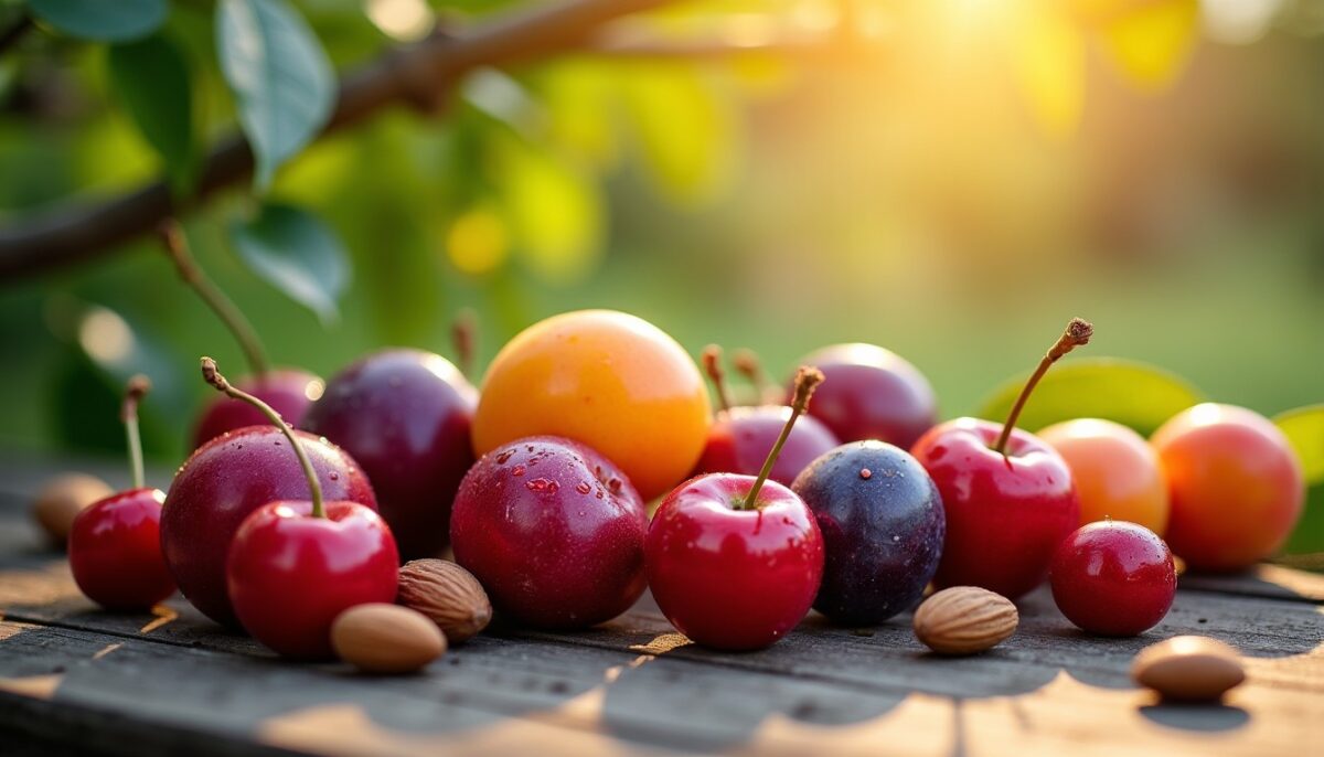 Fruits comestibles du prunus : guide pour distinguer ceux à savourer de ceux à éviter