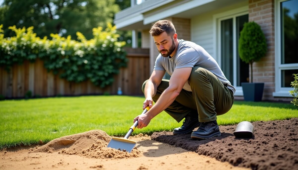 Aménagement paysager : guide pratique pour niveler un terrain à l'aide de sable Aménagement paysager : guide pratique pour niveler un terrain à l'aide de sable