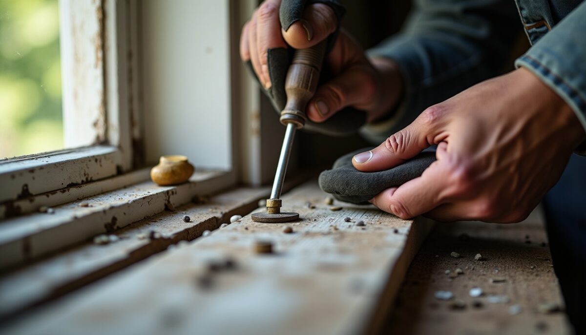 Menuiserie : Guide pratique pour remplacer soi-même la crémone d'une fenêtre en bois Menuiserie : Guide pratique pour remplacer soi-même la crémone d'une fenêtre en bois