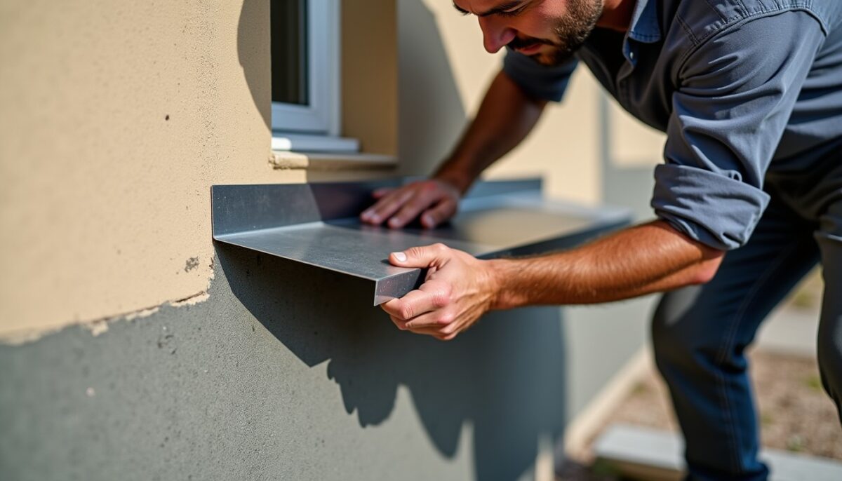 Installer un solin sur un enduit existant : techniques, conseils d'étanchéité et erreurs à éviter Installer un solin sur un enduit existant : techniques, conseils d'étanchéité et erreurs à éviter