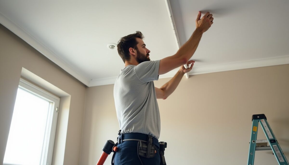 Pose d’un plafond tendu : guide technique pour le faire soi-même