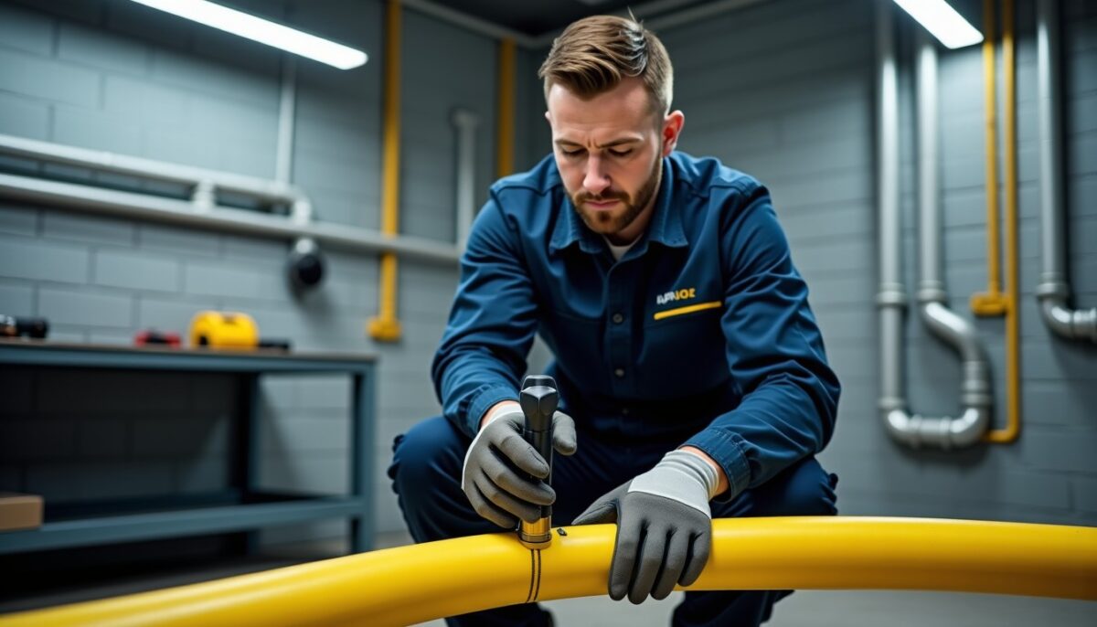 La méthode efficace pour assouplir un tuyau de gaz en toute sécurité