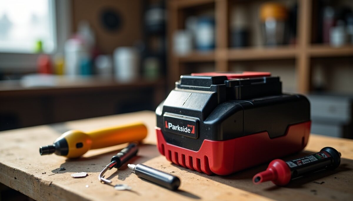 Batterie Parkside : pourquoi elle ne charge plus et comment la réparer efficacement