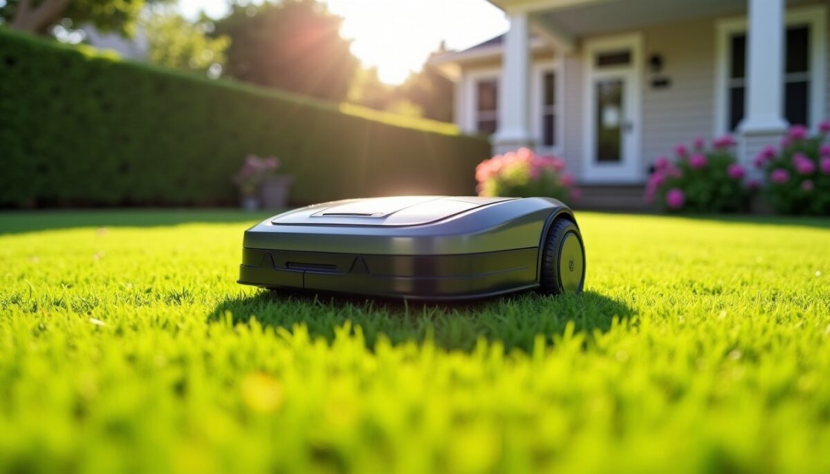 Robot tondeuse : les clés pour un gazon parfait toute l'année Robot tondeuse : les clés pour un gazon parfait toute l'année