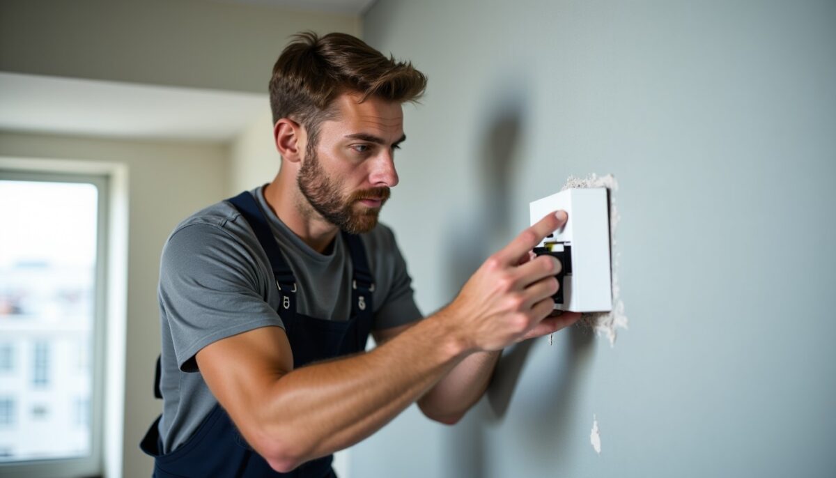 Guide pratique : dissimuler une boîte de dérivation au mur ou plafond en respectant les normes électriques Guide pratique : dissimuler une boîte de dérivation au mur ou plafond en respectant les normes électriques