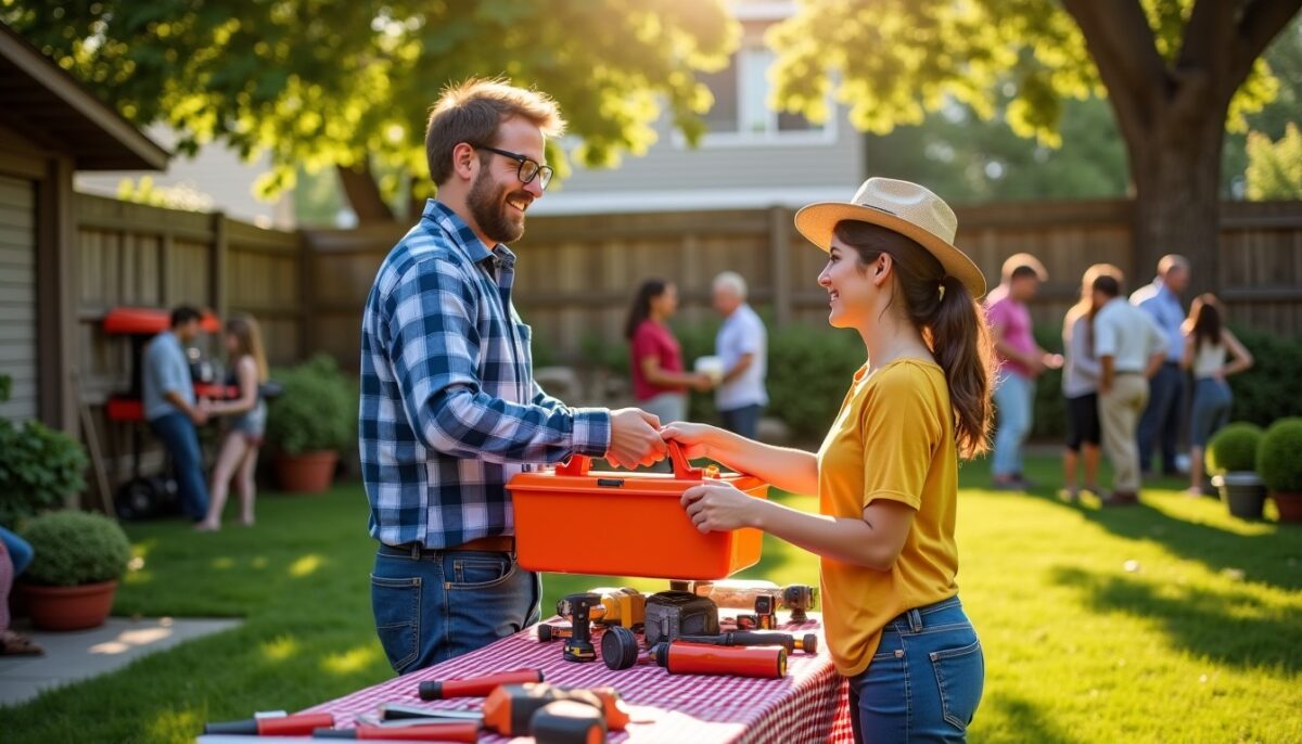 Louer des outils entre voisins : une astuce économique et solidaire pour réussir vos travaux